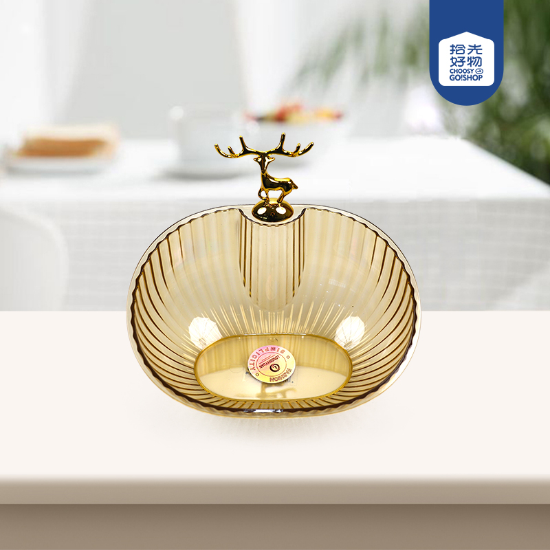 6518 oval crystal small bowl - Image 2