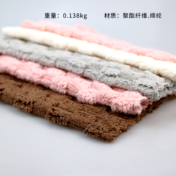 AMS-425 hanging card five beibei velvet cleaning dish towel