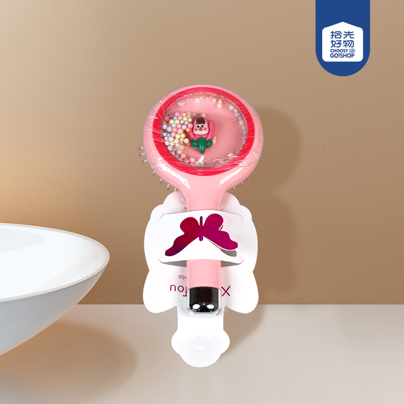 Cartoon transparent round air cushion comb - Image 2