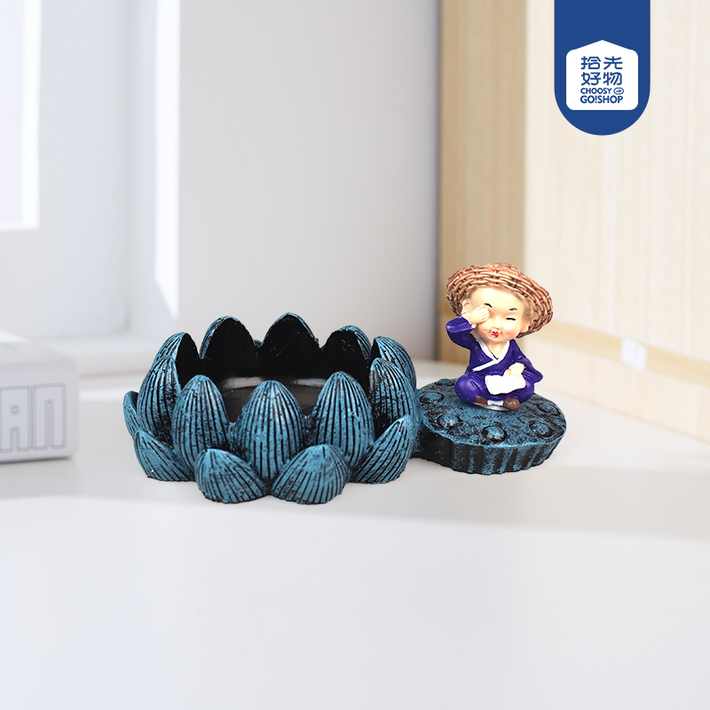 1012 Lotus Monk Ashtray - Image 2