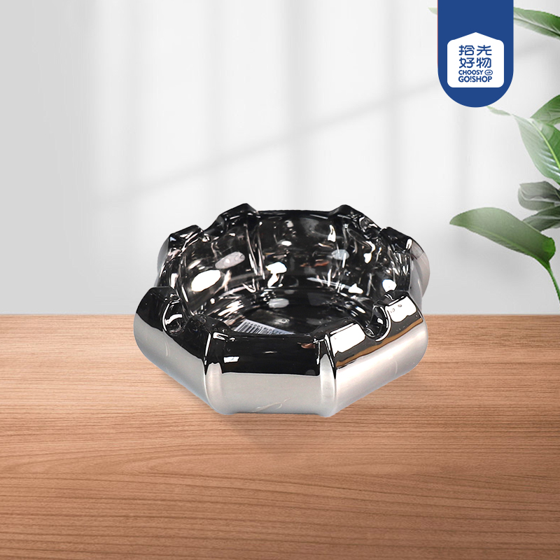 49105STA gray ashtray - Gambar 2