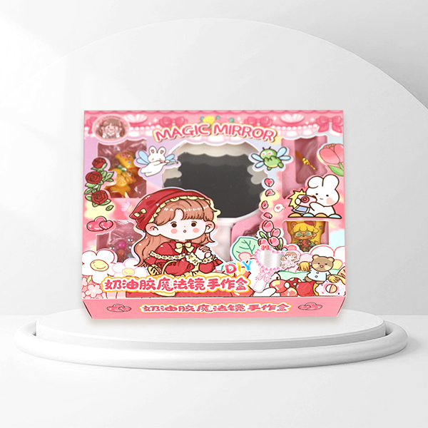 LK-23170 DIY Cream Glue Magic Mirror Handmade Box