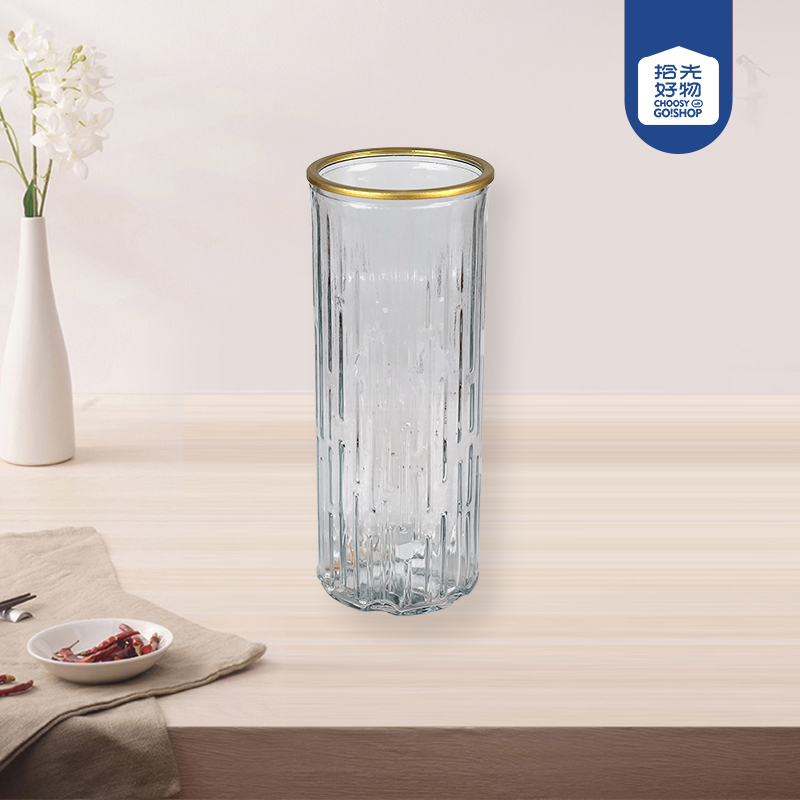 25 straight vertical bar vases - Image 2