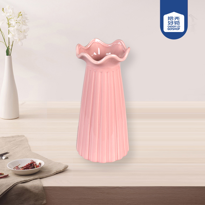 2020A Flower Vase with String (Mixed Color) - Image 2