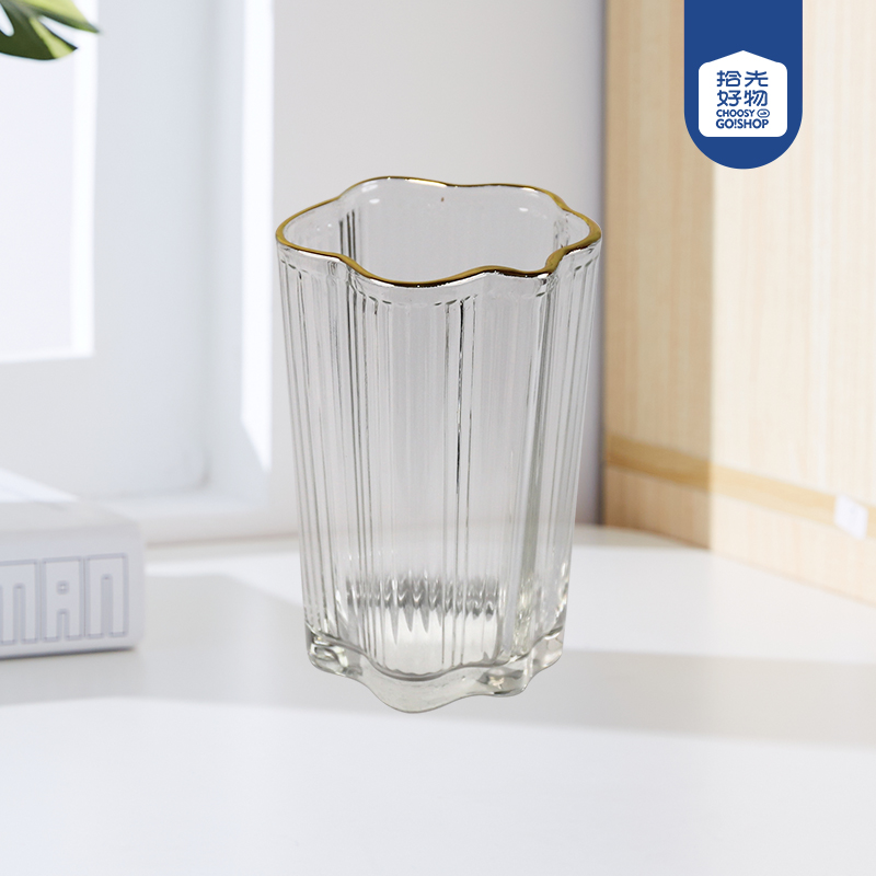 Cloud gold tall glass - Image 2