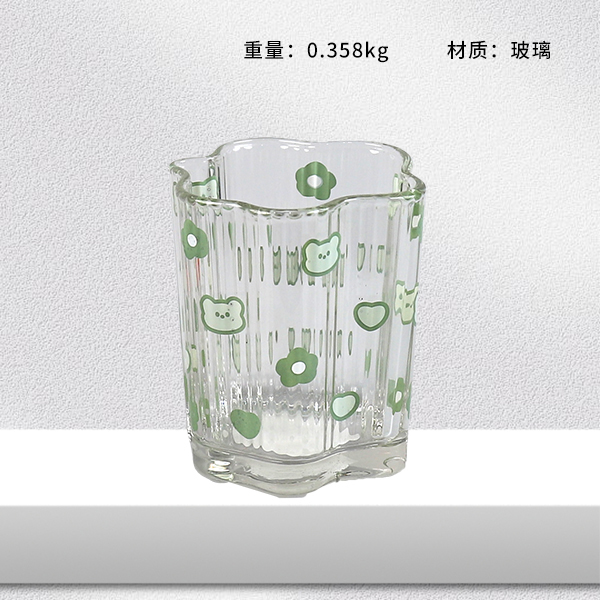 Cloud medium appliqué glass