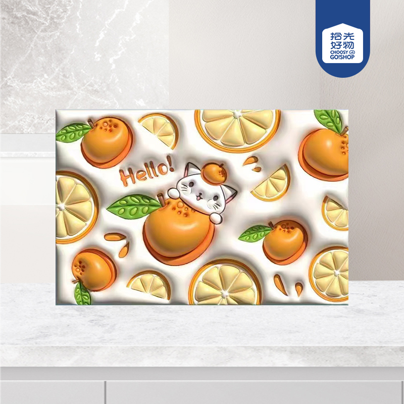 5D three-dimensional diatom mud 45*70 floor mat