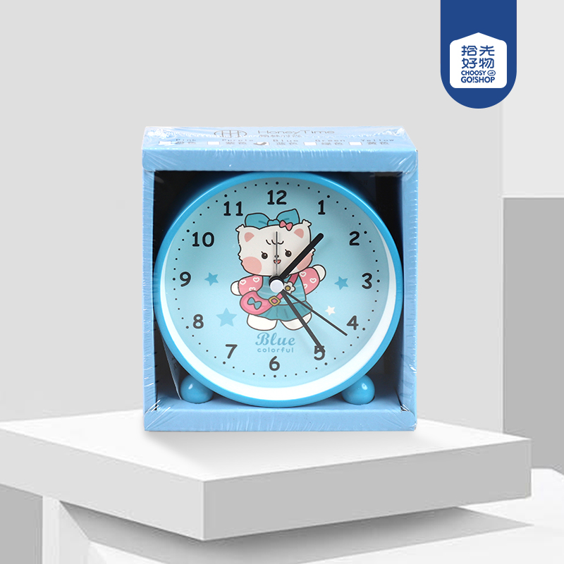 HL-2131-TZZ round 4 inch dopamine alarm clock (mixed color) - Image 2