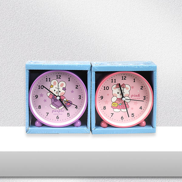 HL-2131-TZZ round 4 inch dopamine alarm clock (mixed color) - Image 3