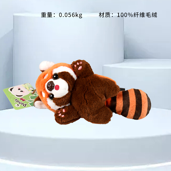 * pendant little panda fruit red raccoon 12CM (mixed)