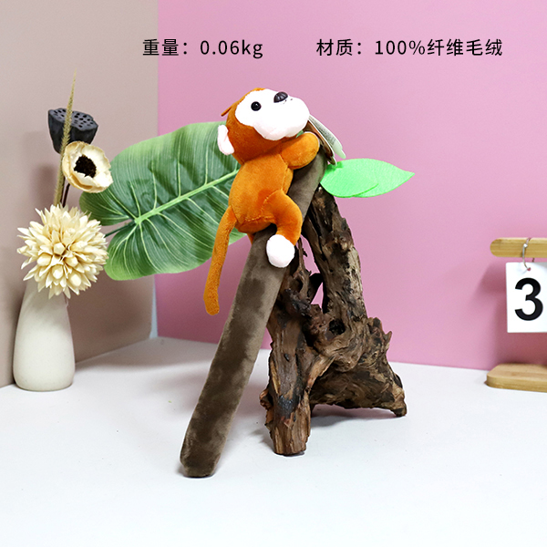 * Little monkey tree climbing massage stick 38CM