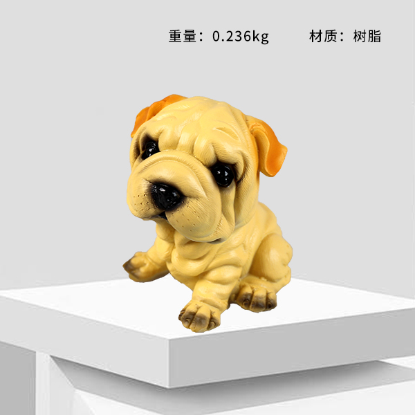 ZH6001 Shar Pei Piggy Bank (Mixed)