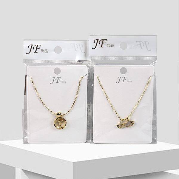 5F Light Luxury High Sense Fritillaria Zircon Necklace (Mixed) - Image 3