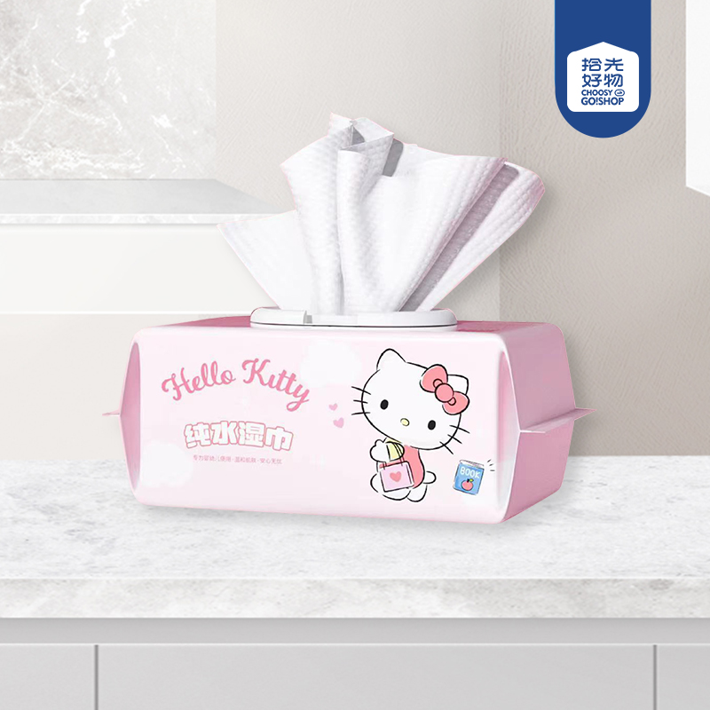SJ-095 Sanrio pink KT pure water wipes (80 pieces)