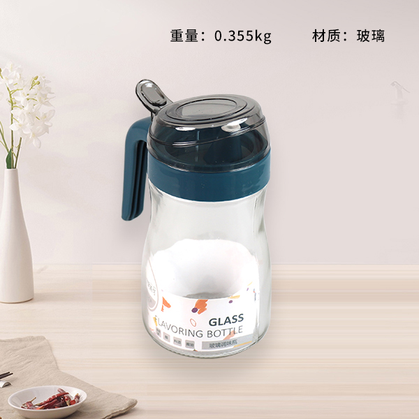 XB-1065 curved glass oil pot ml