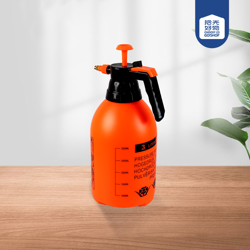 A281 orange copper head two-color mixed watering can 3L