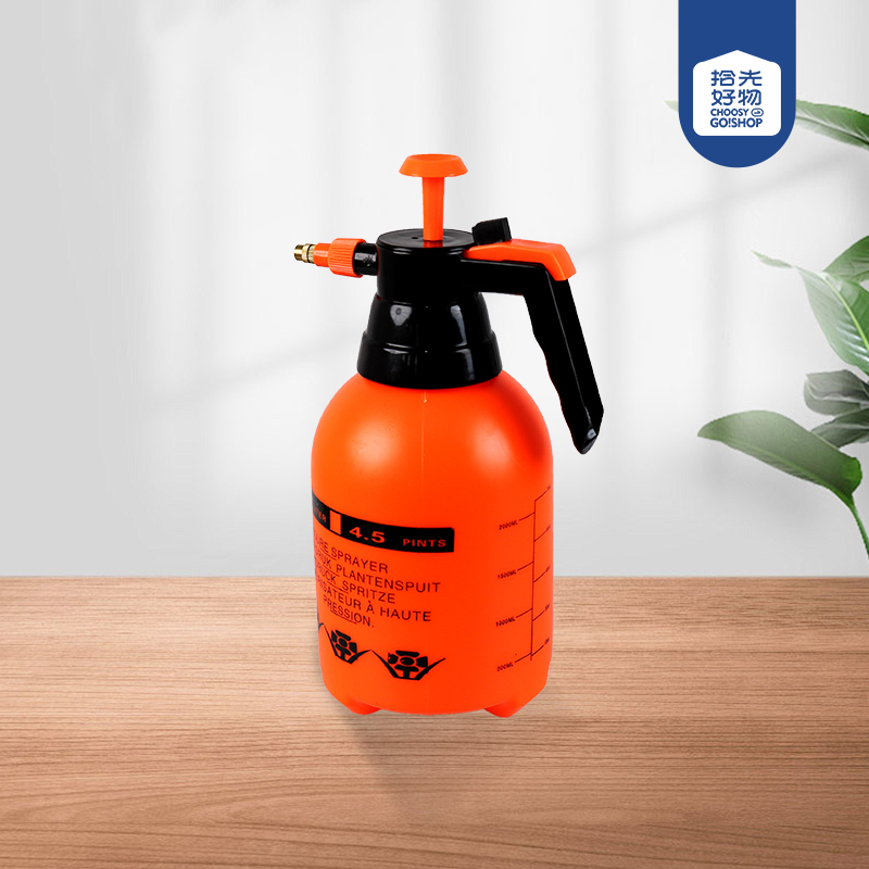 A381 orange copper head two-color mixed watering can 2L