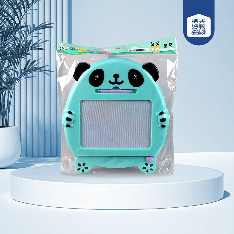 20199 cute panda magnetic color children's writing board (33*31.5CM)