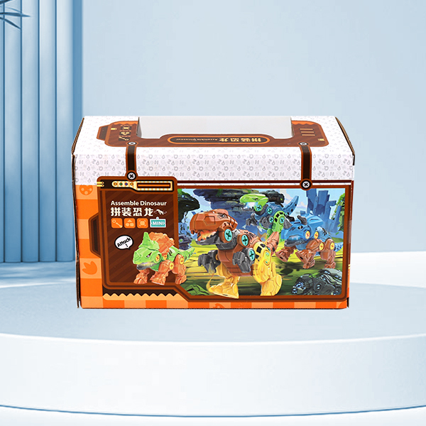 * B8313 Single Dinosaur Assembled DLY Handmade (Chinese, 4 Mixed) - Image 3