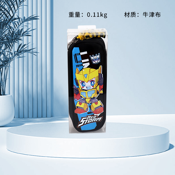 * 1620 Cartoon Warrior Pencil Case (mixed color) - Image 2