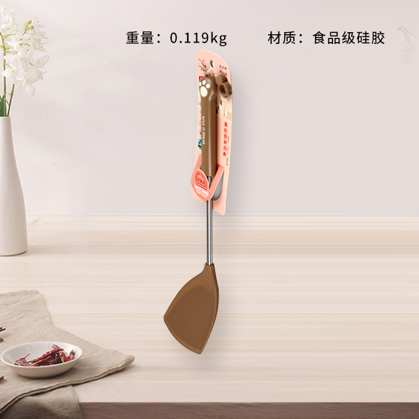 244/311 Cartoon Cat's Paw/Bear Paw Handle Silicone Spatula (Assortment)