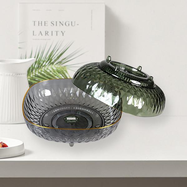 GH-2901 Light Luxury Rotating Fruit Bowl - Image 3