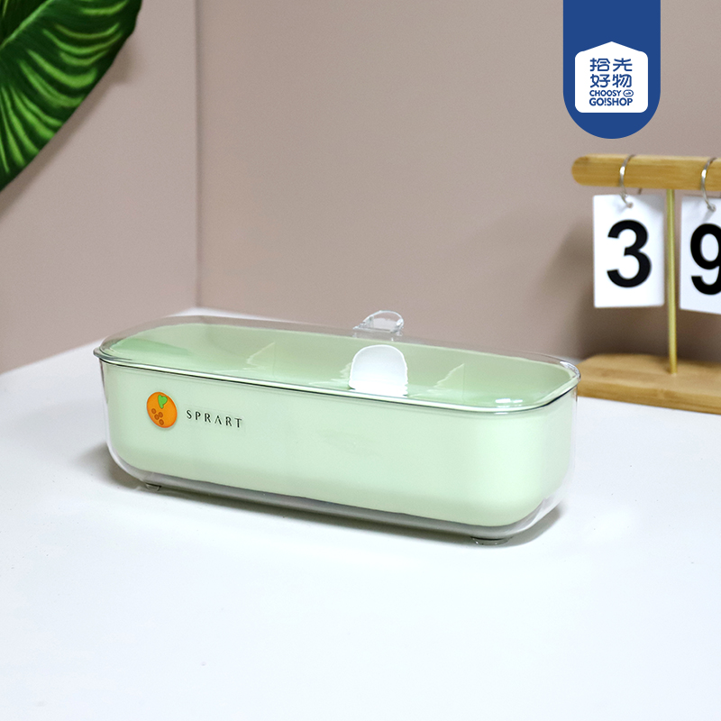 602 suspended four-compartment seasoning box