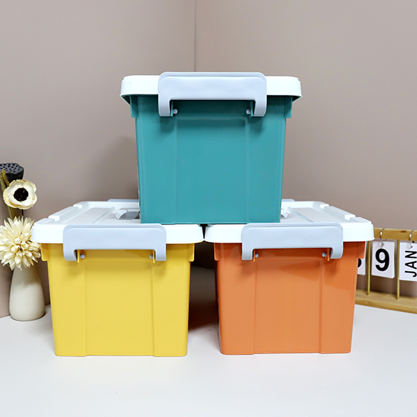 822 solid color portable storage box - Ảnh 4