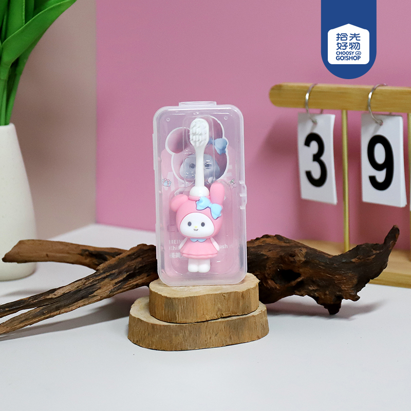 CKT-1-14 beautiful rabbit children's soft bristle toothbrush
