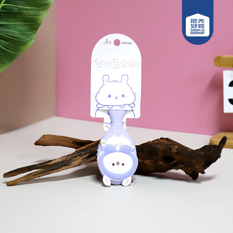 ZBJ5025 sweet pink rabbit ears massage airbag comb