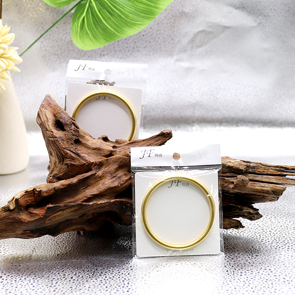 Paleo Gold Copper Plain Ring Bracelet - Image 4