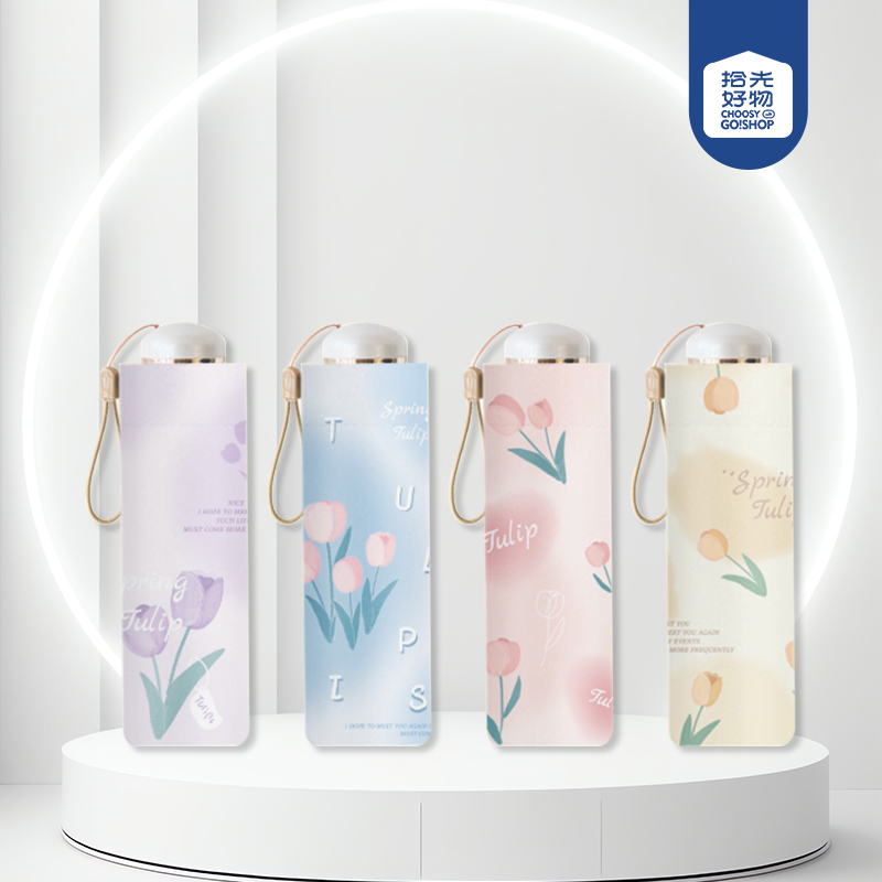 * ZY9552 Light Wind Fog Black Umbrella