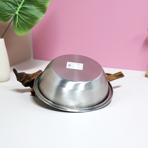 Stainless steel soup basin 20cm - Gambar 4