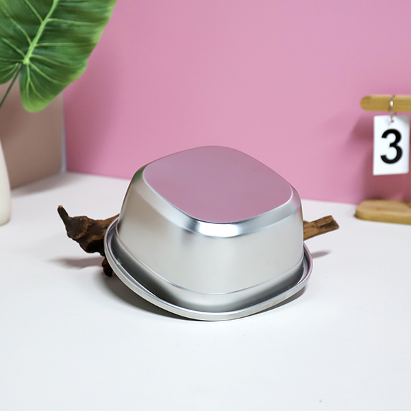 Stainless steel square multi-purpose basin 20cm - Image 4