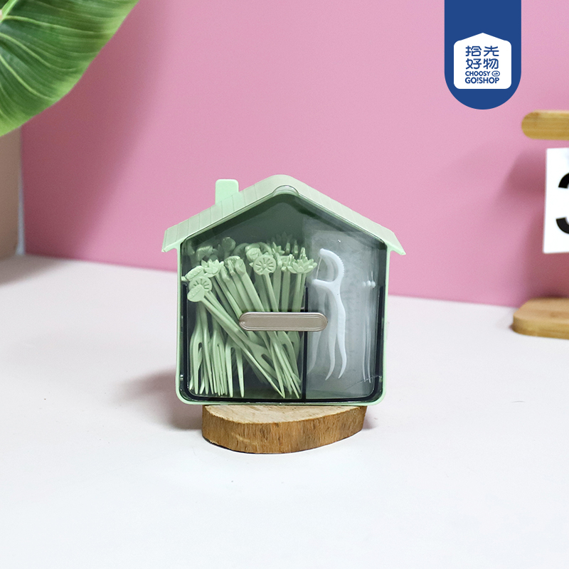 8825-cottage box fruit fork independent single floss