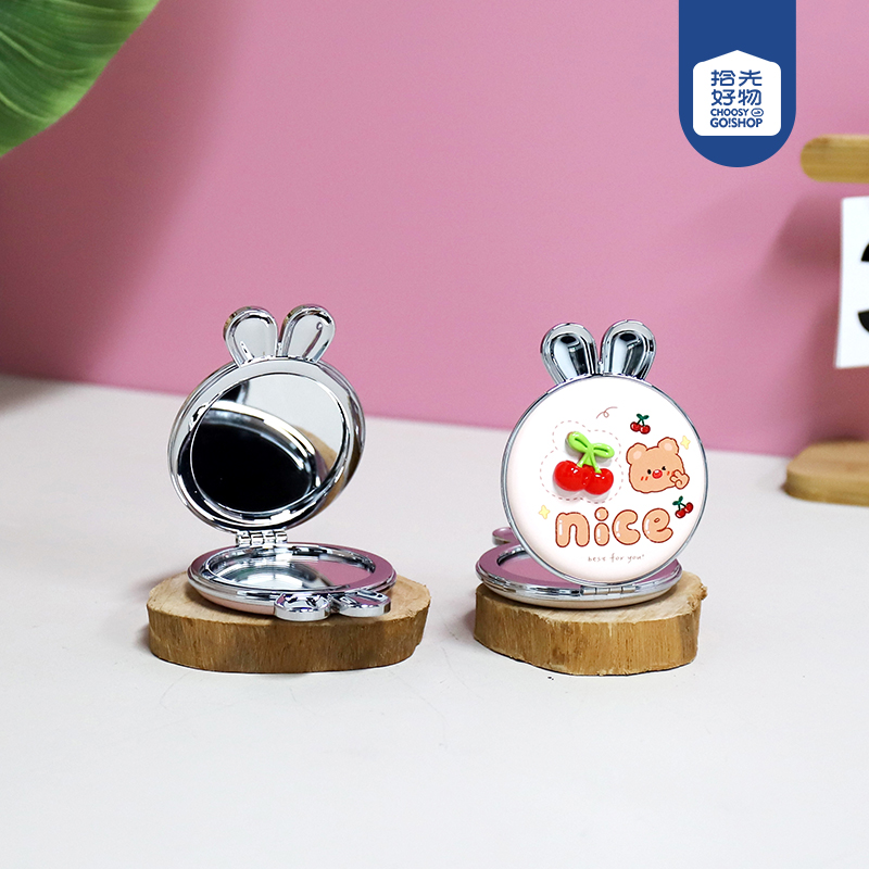 * ZT185 creative rabbit head mirror series (mixed)