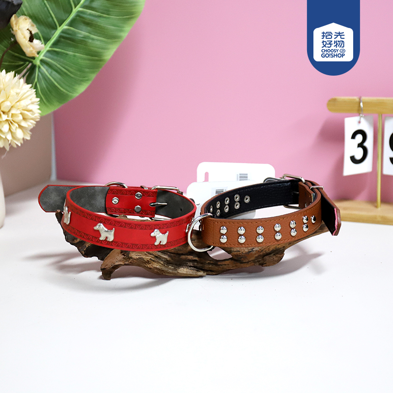 MLG30005-3cm dog collar (mixed)