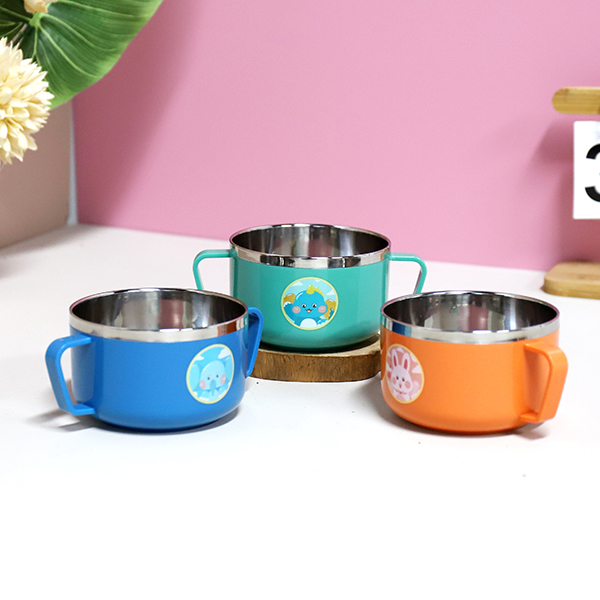 TF-2136-304 Steel Children's Food Bowl-Small (No Lid) - Image 3