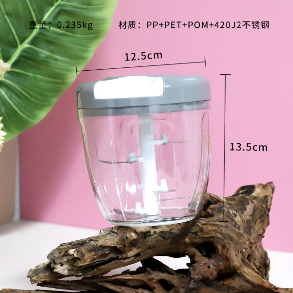 Large garlic pull device (900ml mixed color)