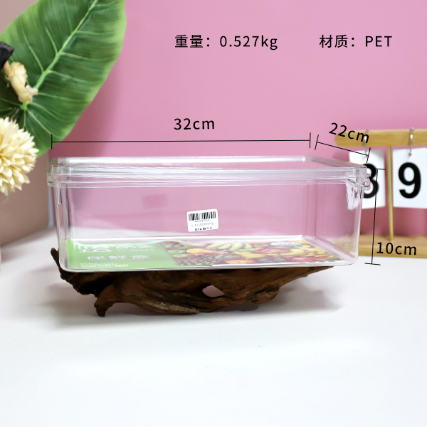 72-buckle-free high transparent crisper