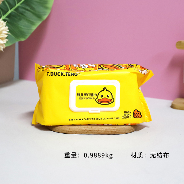 4105 Yellow Duck Wet Wipes (100 Series)
