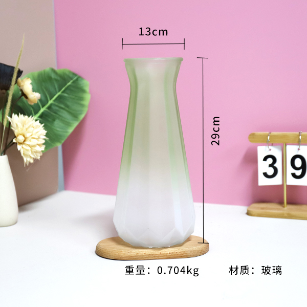 30 pumpkin half sandrope vase (mixed color)