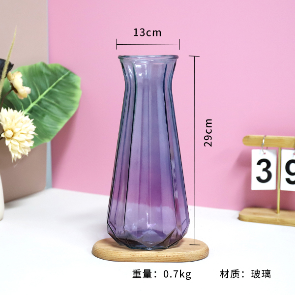 30 pumpkin two-color vase (mixed color)