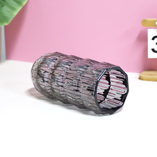 Round reed vase (melange) - Image 3