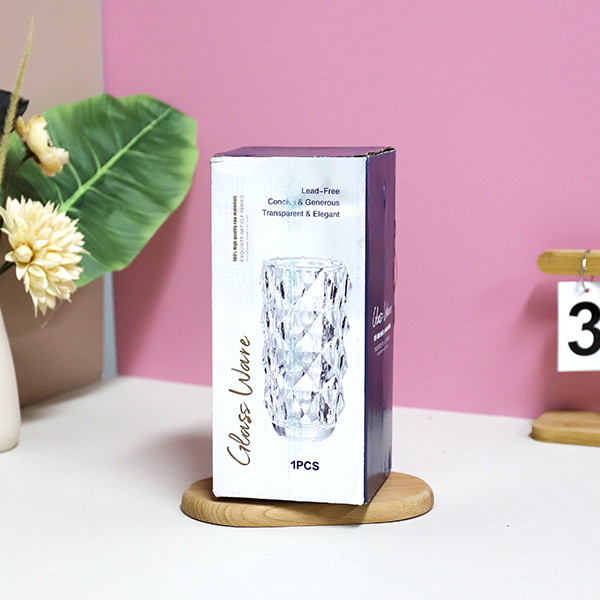 Round reed vase (melange) - Image 4