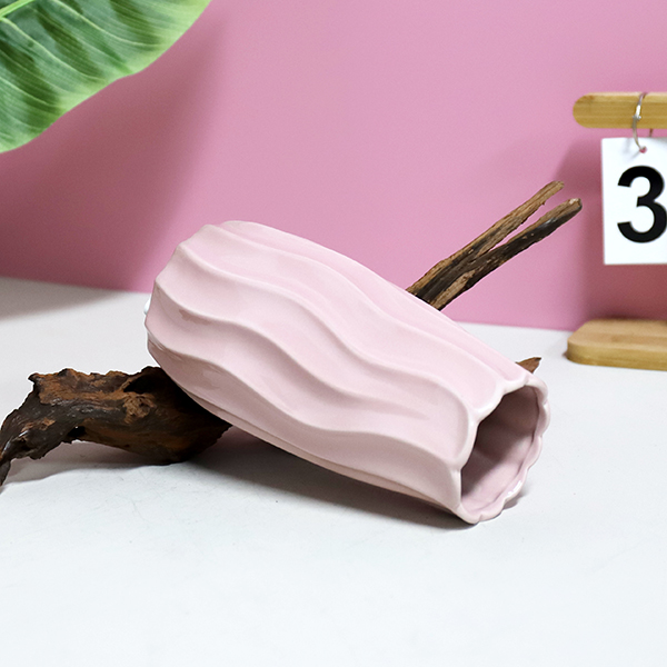 204B Wavy Pattern Vase (Melange) - Image 3