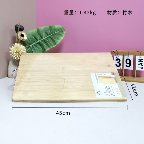Bamboo cutting board 45×32×1.8 - Image 2