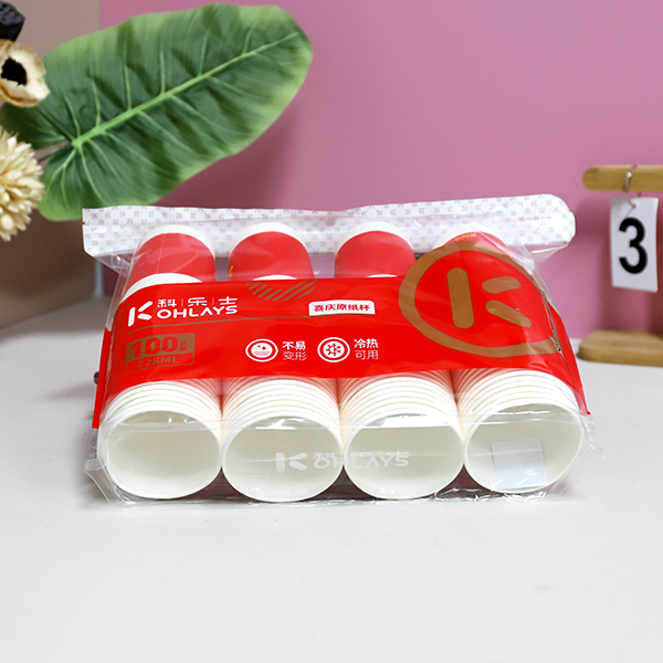 7654 KREX Festive Paper Cup (228ML 100pcs) - Image 3