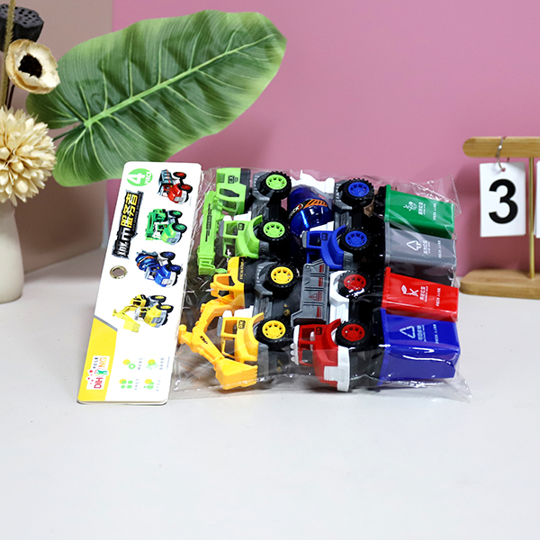 090-67A four engineering truck garbage cans - Image 3