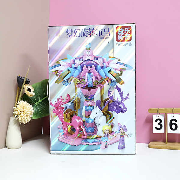 * 918 fantasy carousel building blocks - Image 3